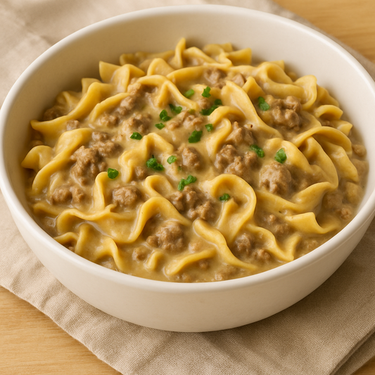 One-Pot Shorthorn Beef & Noodles: A Cozy Family Meal Straight From the Farm