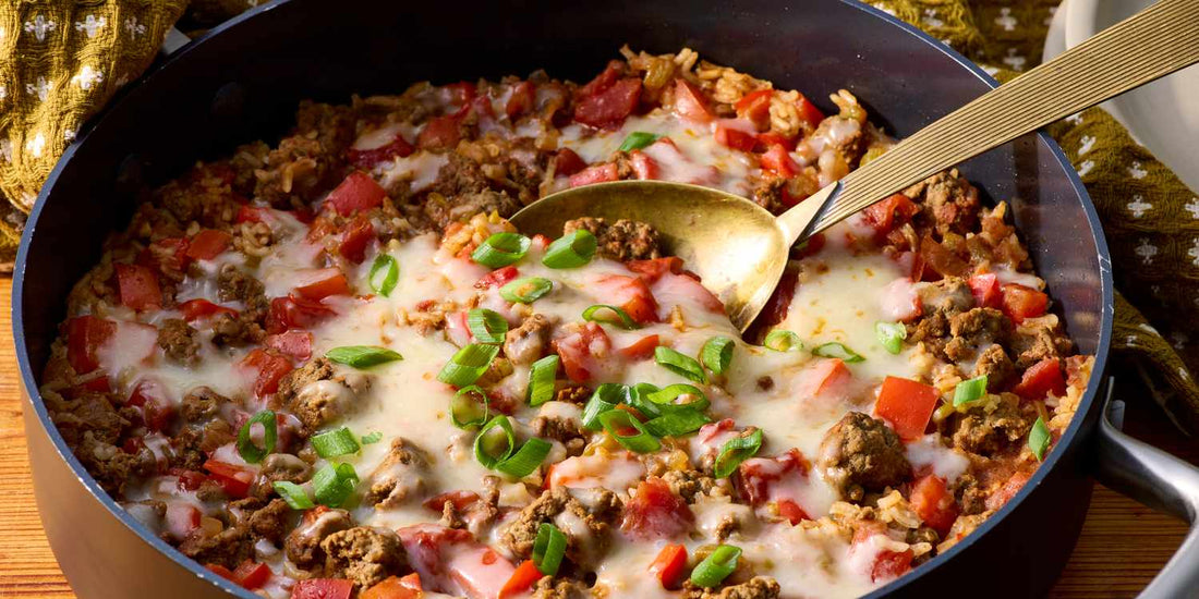 One-Pan Beef & Rice Skillet (Easy Weeknight Dinner)