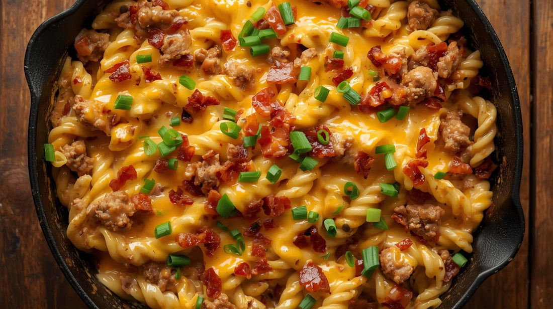 🍲 No-Box Hamburger Helper: Cheesy Ranch Skillet