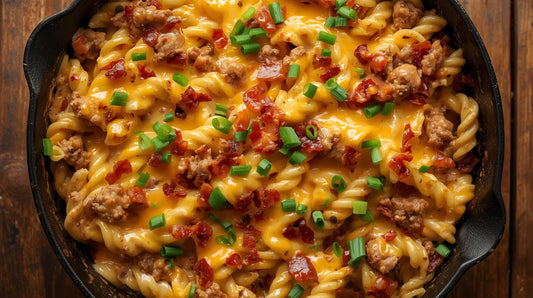 🍲 No-Box Hamburger Helper: Cheesy Ranch Skillet