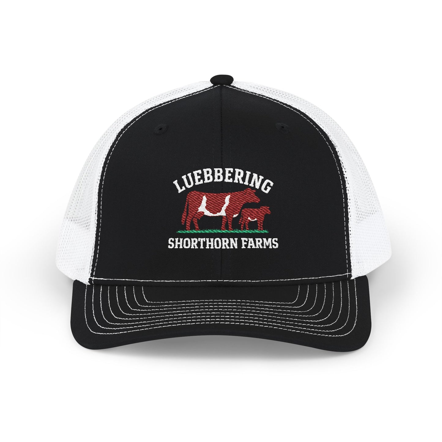 Recreation of the original Luebbering Shorthorn Farms Hat
