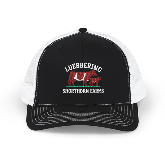 Recreation of the original Luebbering Shorthorn Farms Hat