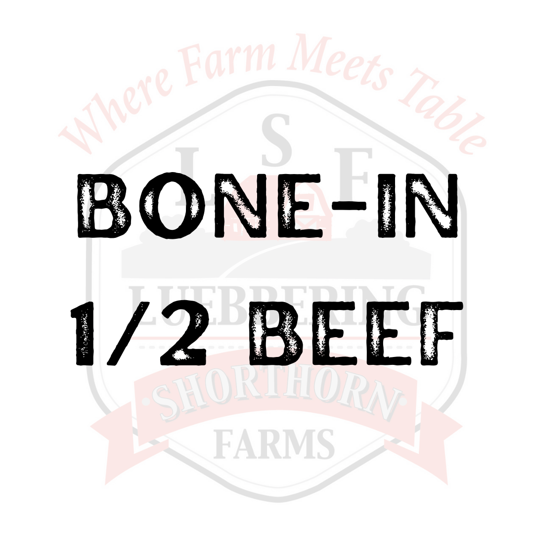 Half Beef Bone-In