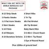 200lb Boneless Cut Package
